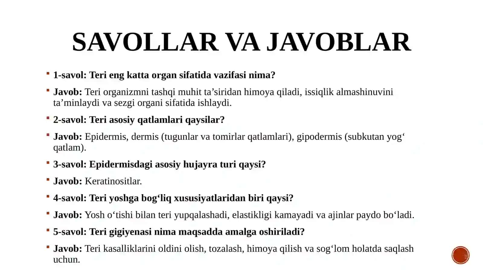 Teri tuzilishi gigienasi va yoshga oid xususiyatlari 2
