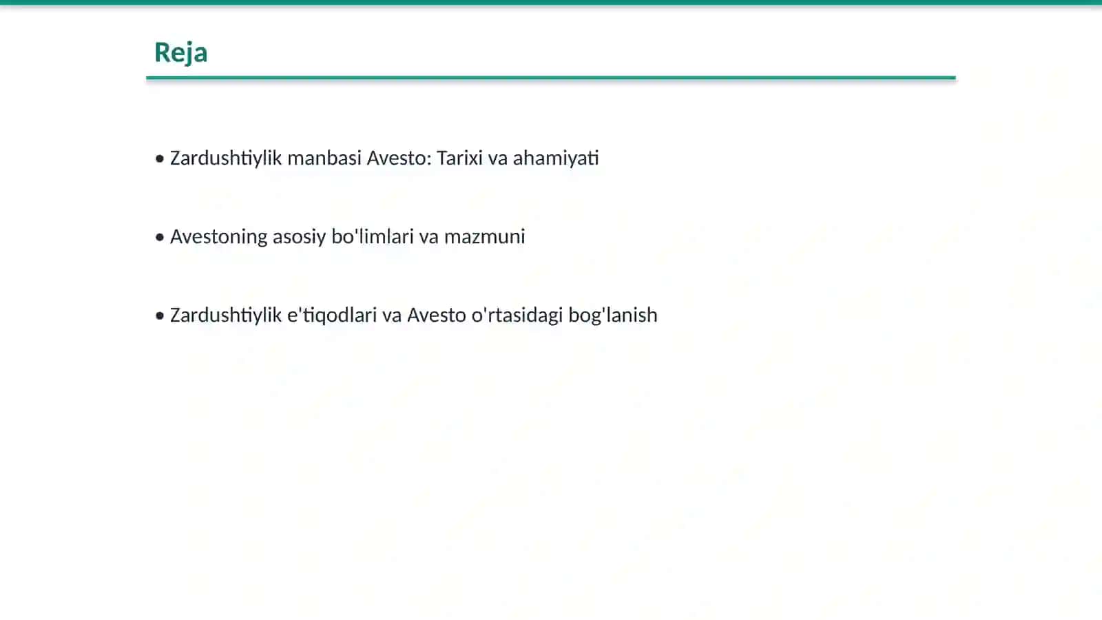 Zardushtiylik manbasi Avesto 2