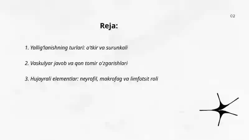 Yallig‘lanish va reparatsiya 2