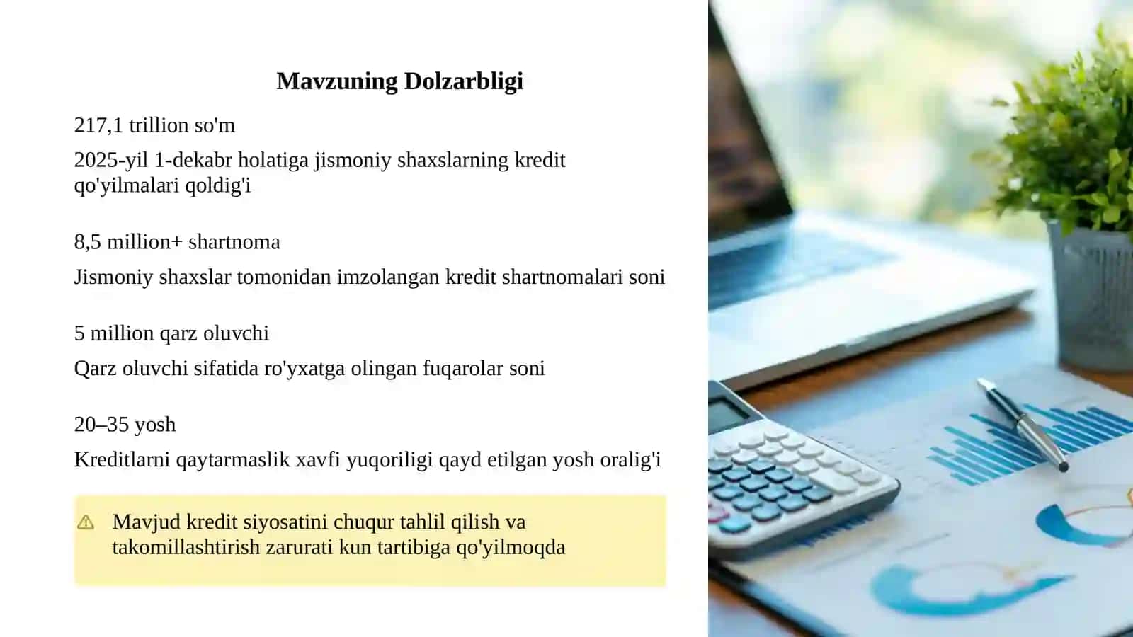 O'zbekiston Respublikasi Tijorat Banklarida Jismoniy Shaxslarni Kreditlash Amaliyotini Takomillashtirish 2