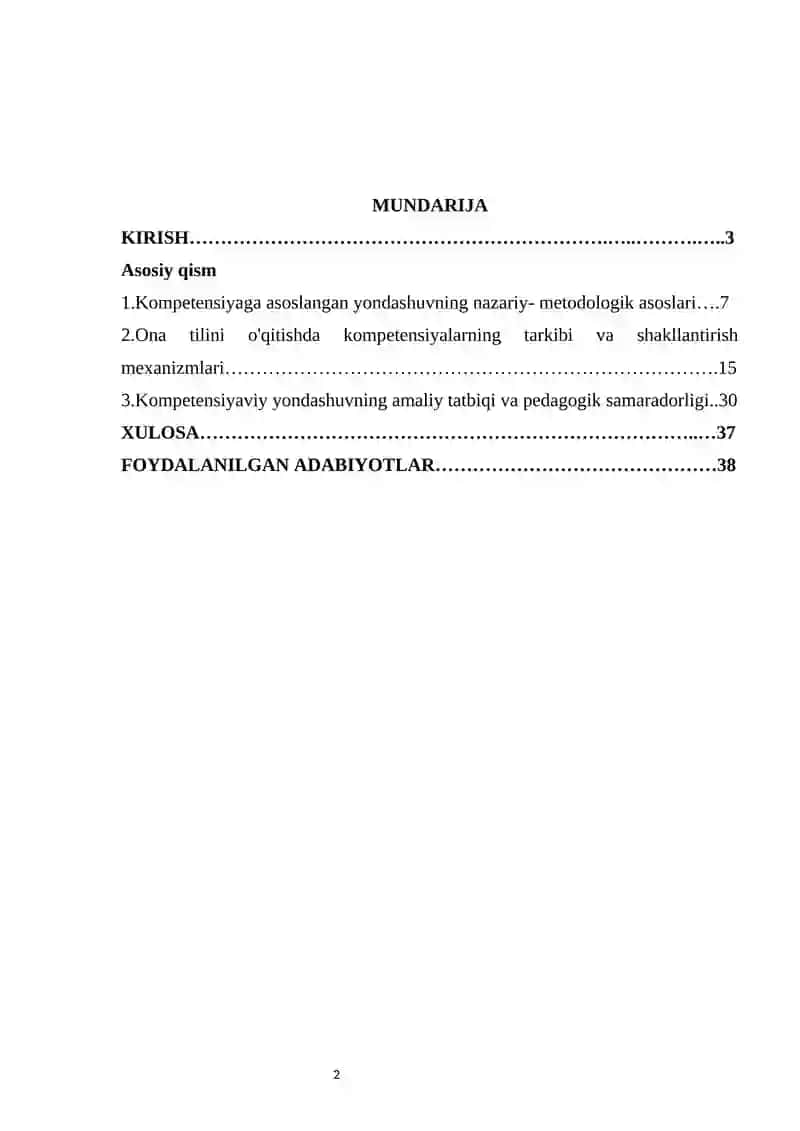 Ona tilini o'qitishda kompetensiyaga asoslangan yondashuv 2