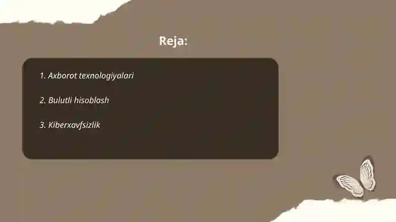 Axborot texnologiyalari 2