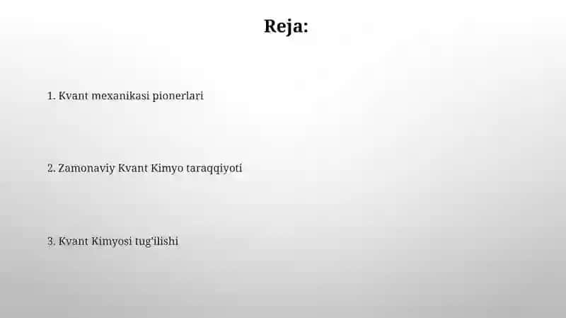 Kvant kimyosiga hissa qo'shgan olimlar 2