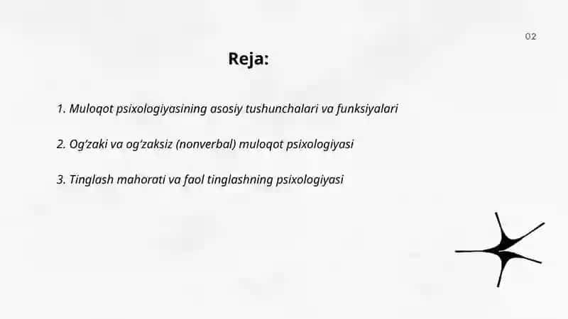 Muloqot psixologiyasi 2