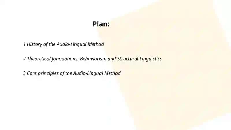Audio-Lingual Method 2