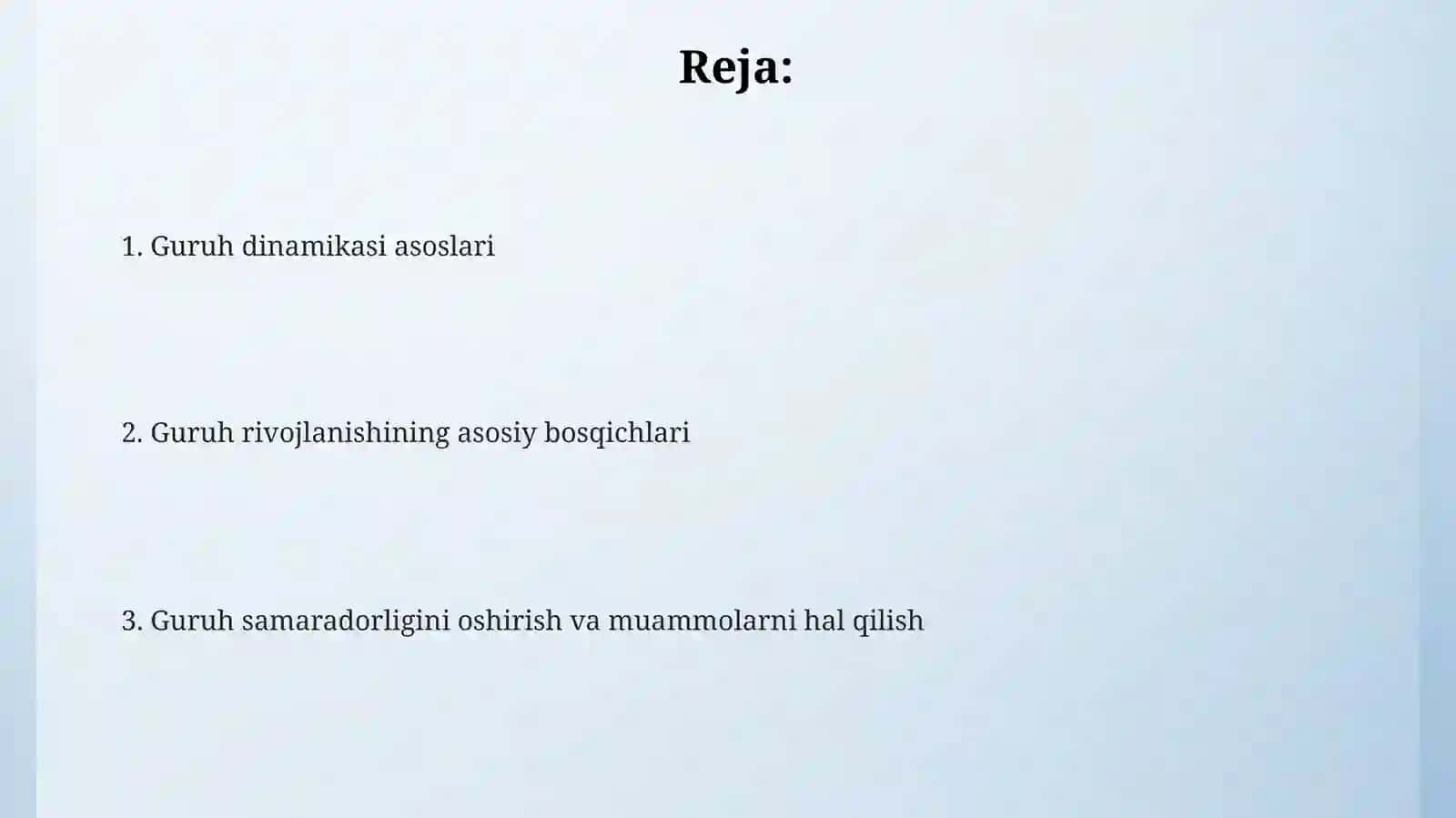 Guruh  dinamikasi  va  uni  rivojlantirishning  asosiy  bosqichlari 2