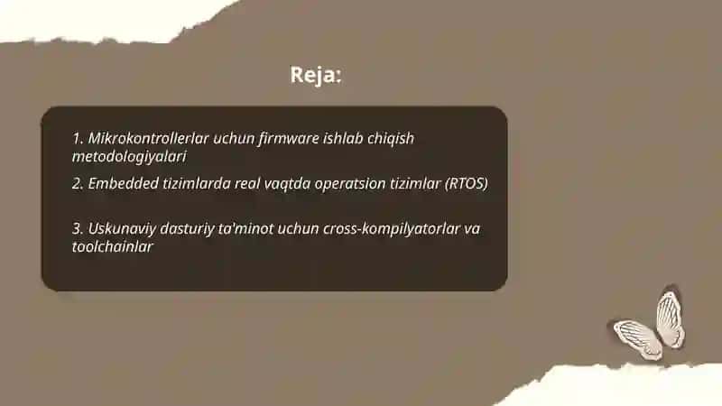 Uskunaviy dasturiy ta'minoti 2