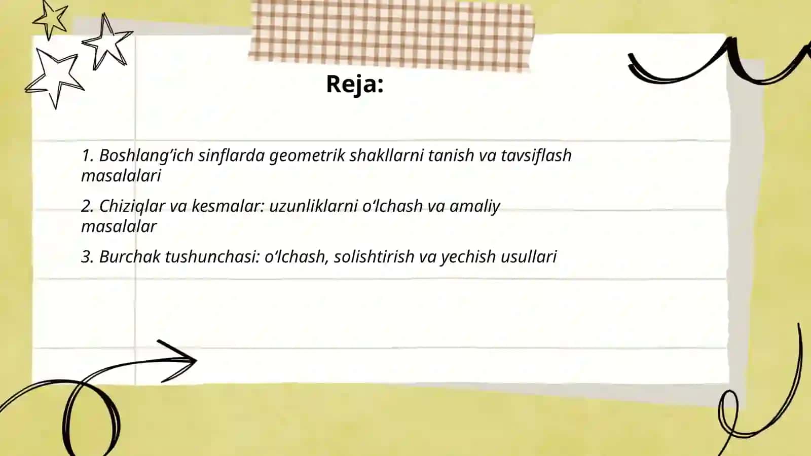 Matematikaga ixtisoslashtirilgan boshlang’ich sinflarda geometrik masalalar yechish 2