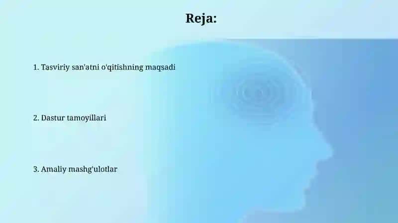 Tasviriy faoliyatga oʻrgatishning maqsadi 2