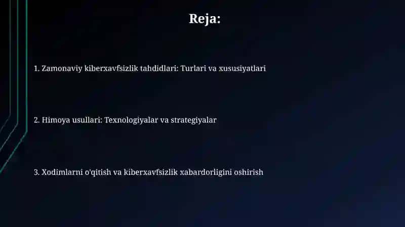 Kiberxavfsizlik asoslari 2