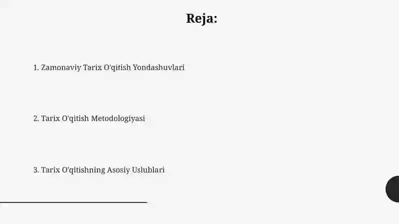 Tarix o'qitish metodikasi va uning turlari 2