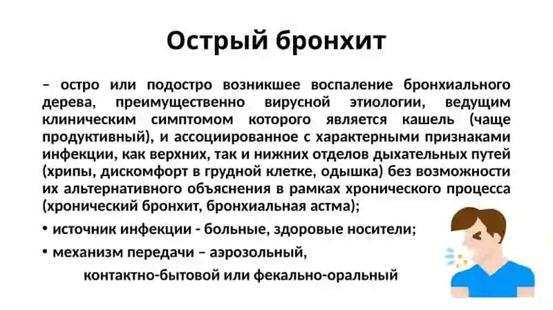 Острый бронхит 2