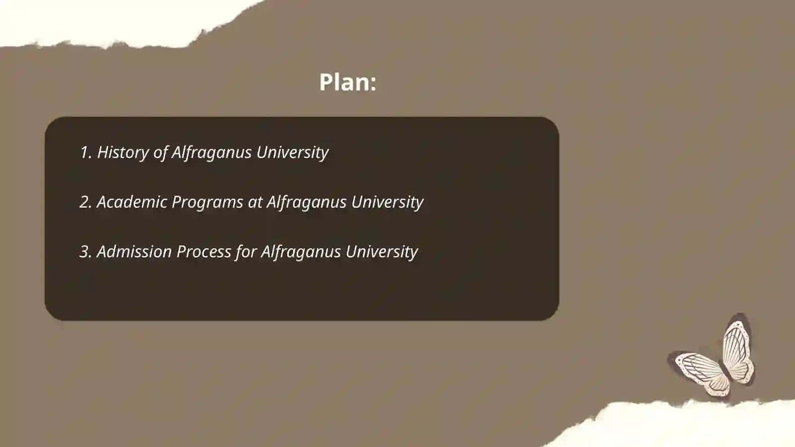 Alfraganus University 2