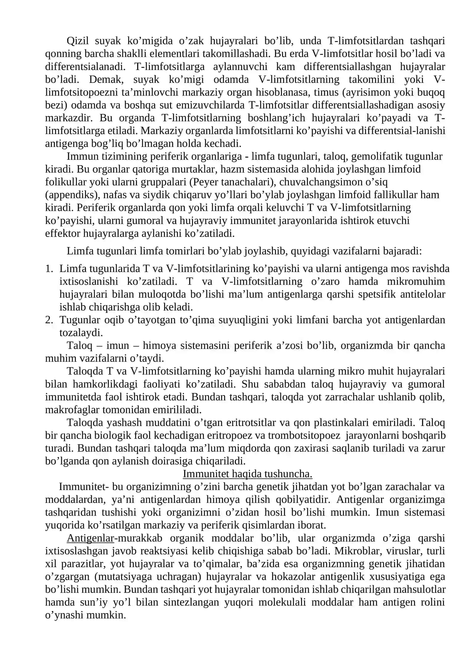 Immunitet, OITS va OVI haqida ma’lumot. OITSni kelib chiqish tarixi, yuqish yo’llari va xavfli guruhlar 2