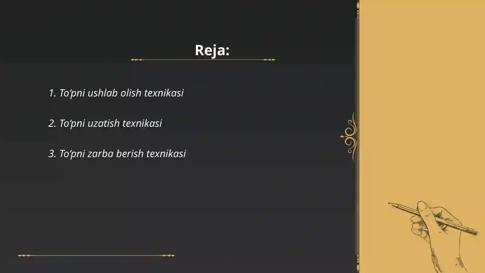 Gandbol o'yini texnikasi: To'xtasinova Muxlisa 2