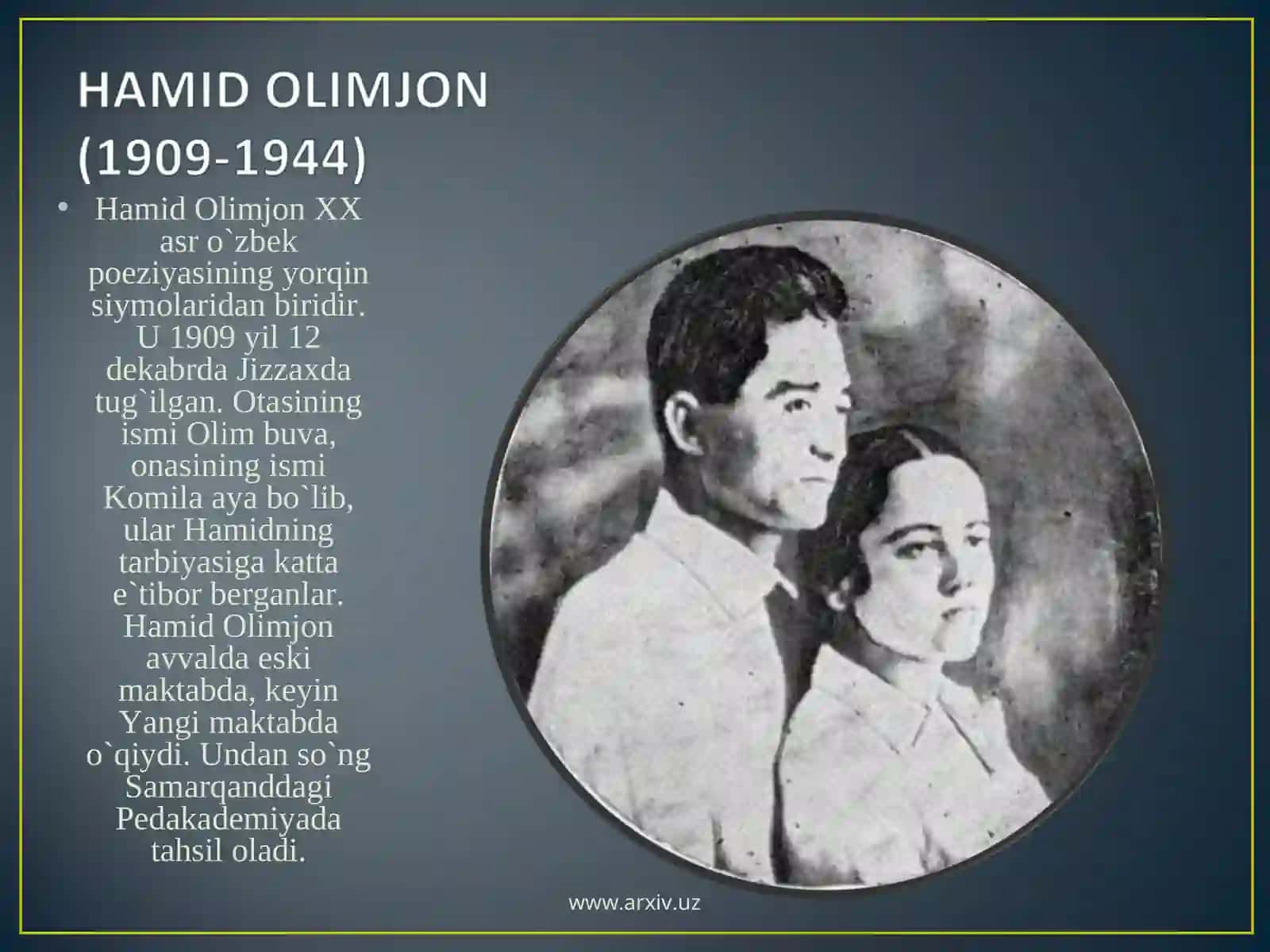 Hаmid Olimjon 2