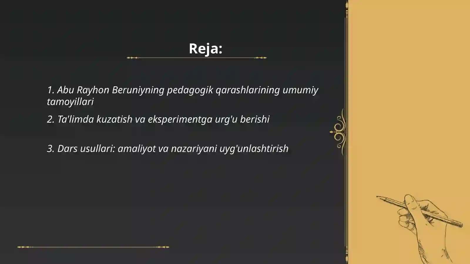 Abu Rayxon Beruniyning Pedagogik Qarashlari 2