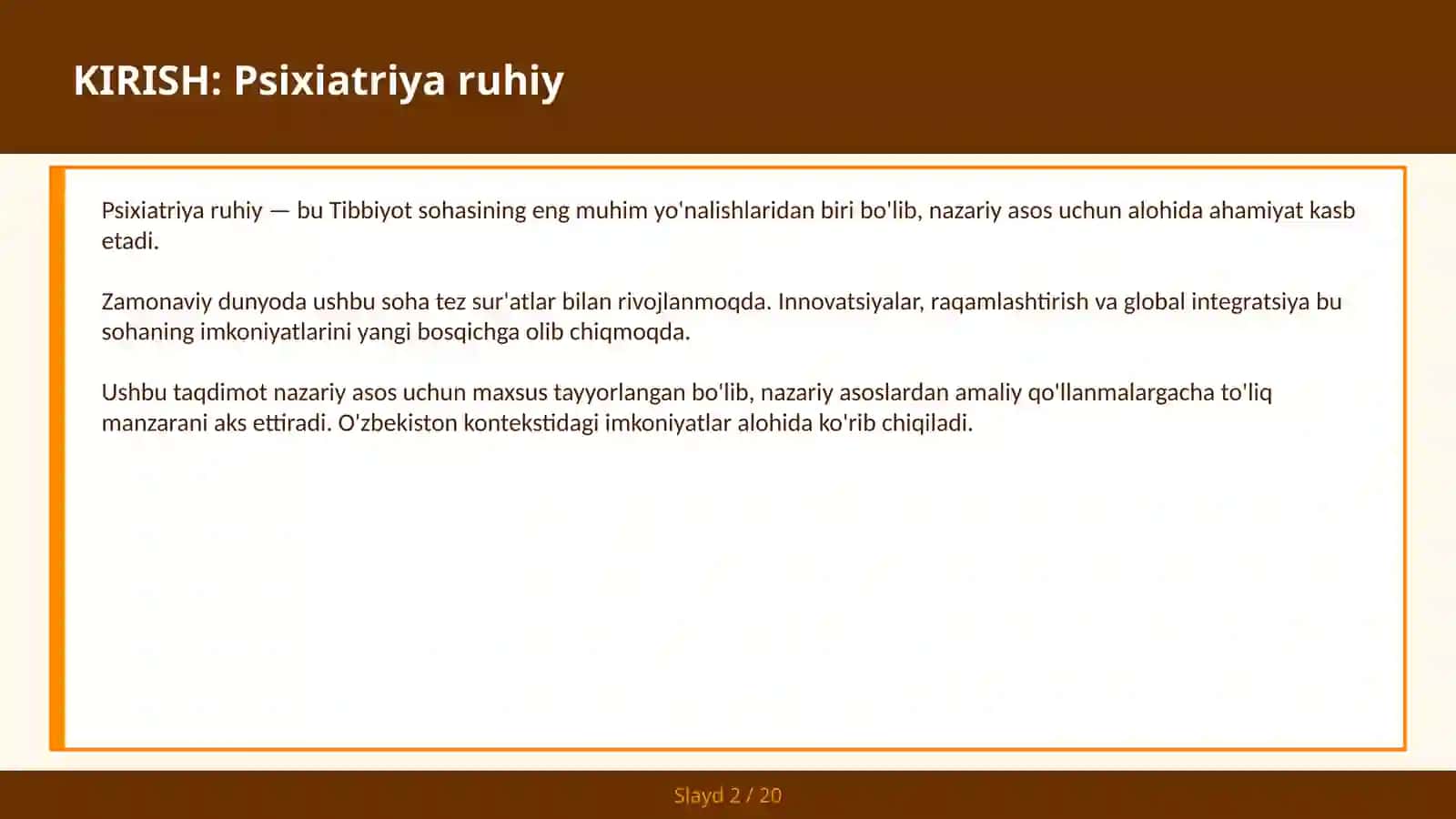 Psixiatriya ruhiy 2