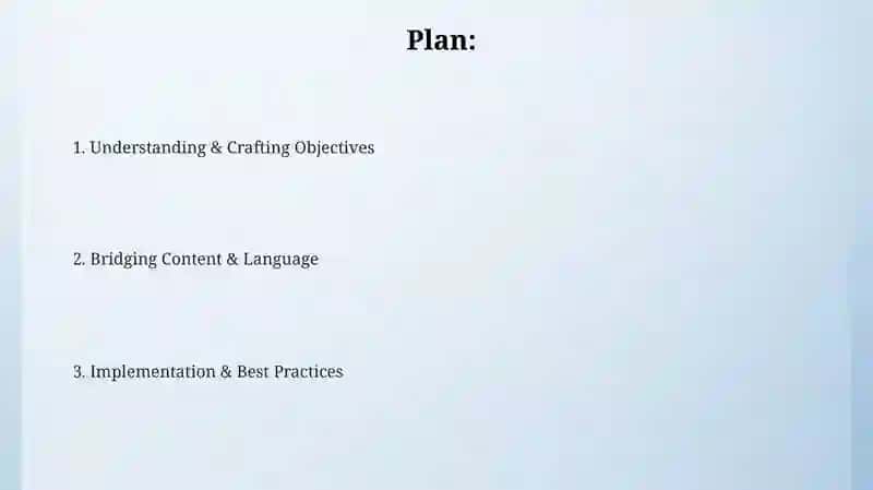 Understanding Content and Language Objectives 2