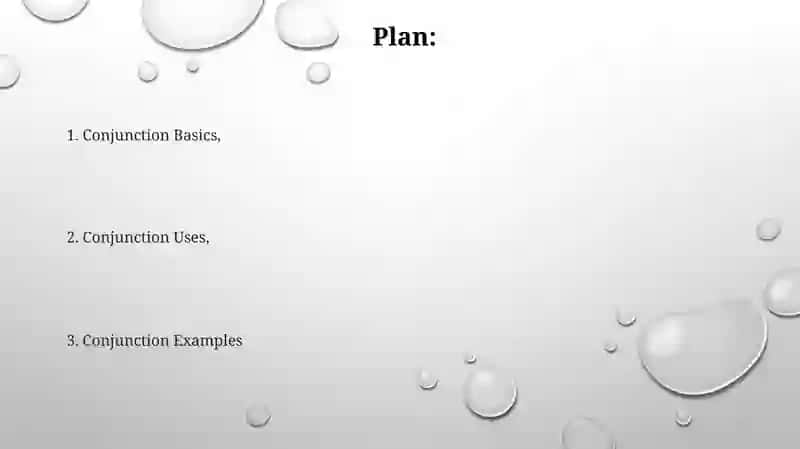 Conjunctions 2