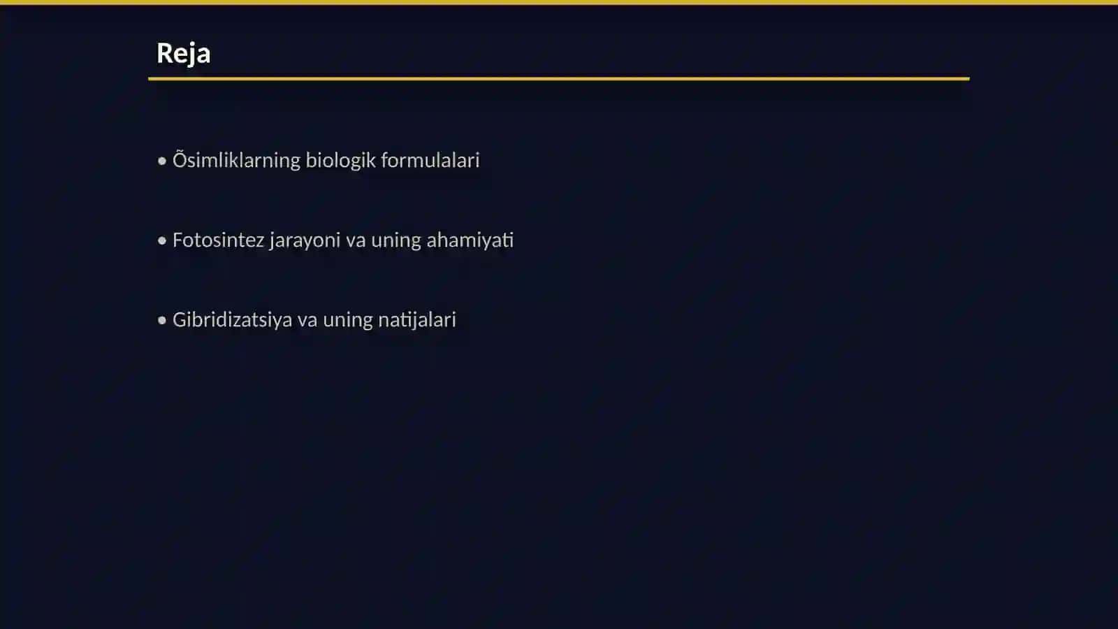 Õsimliklarni hayotiy formulalarni õrganish 2