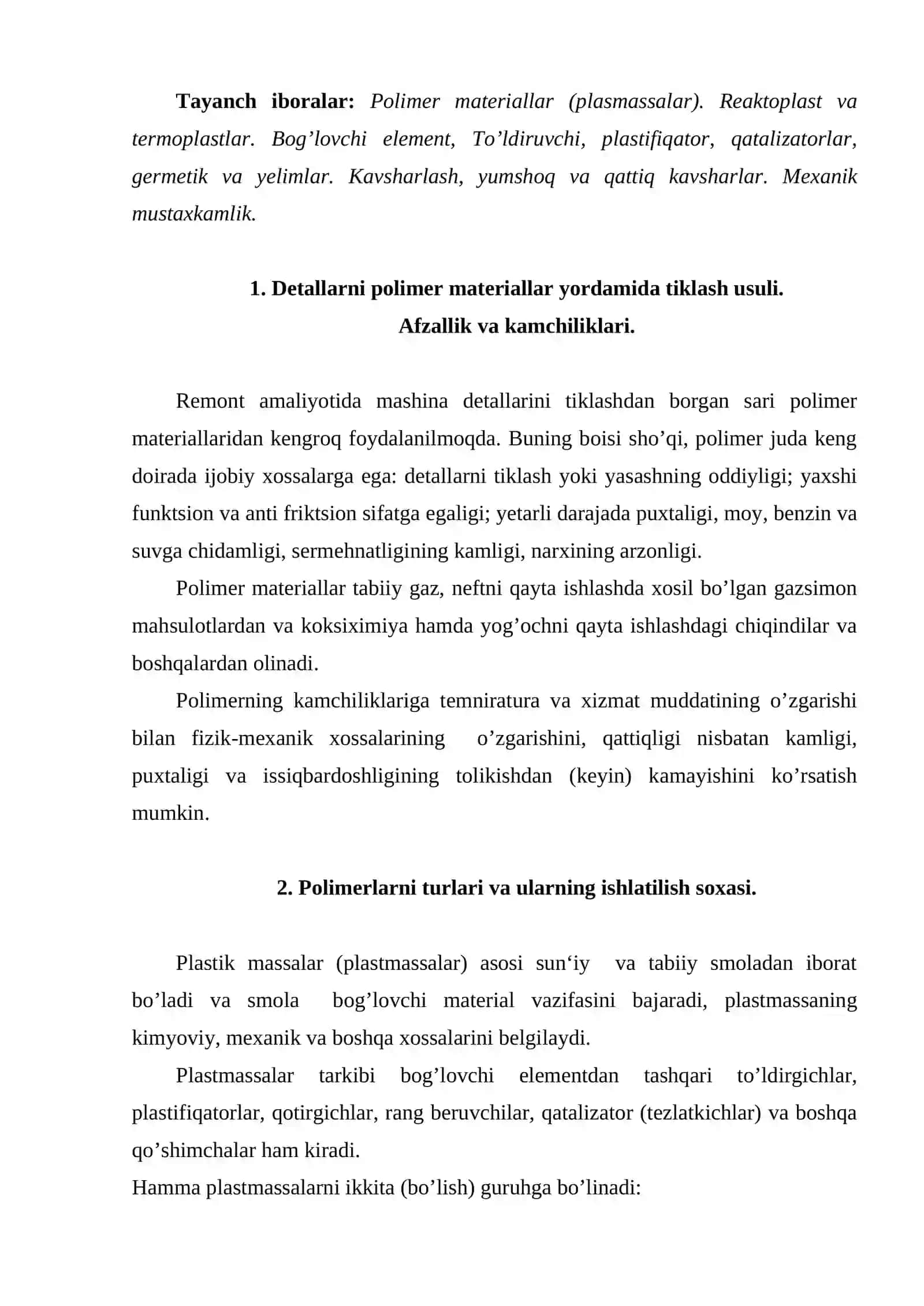 Detallarni tiklashda lazerniyni texnologiyasi 2
