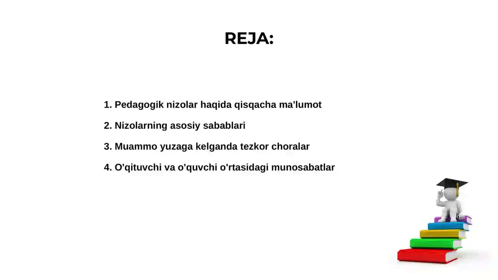 Pedagogik nizolar va ularni oldini olish yo'llari 2