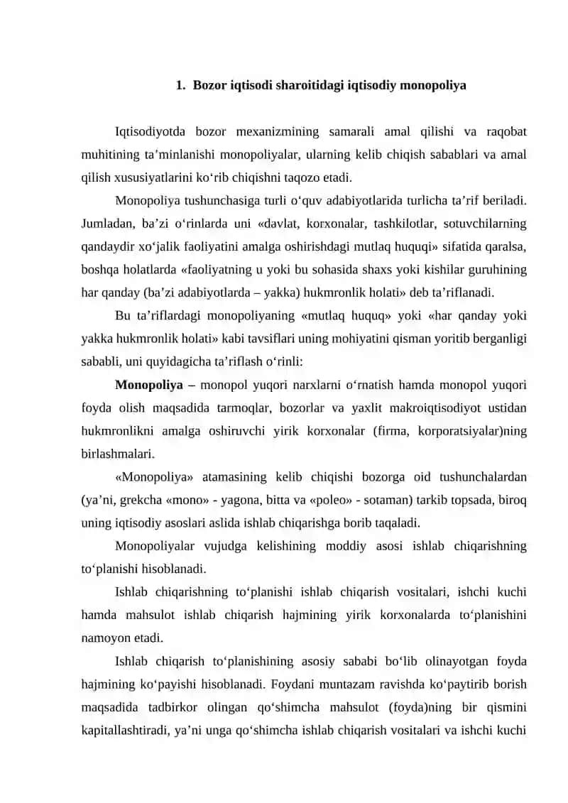 Sof monopoliya 2
