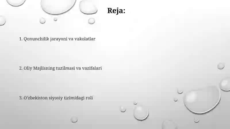 O‘zbekiston Respublikasi Oliy Majlisi 2