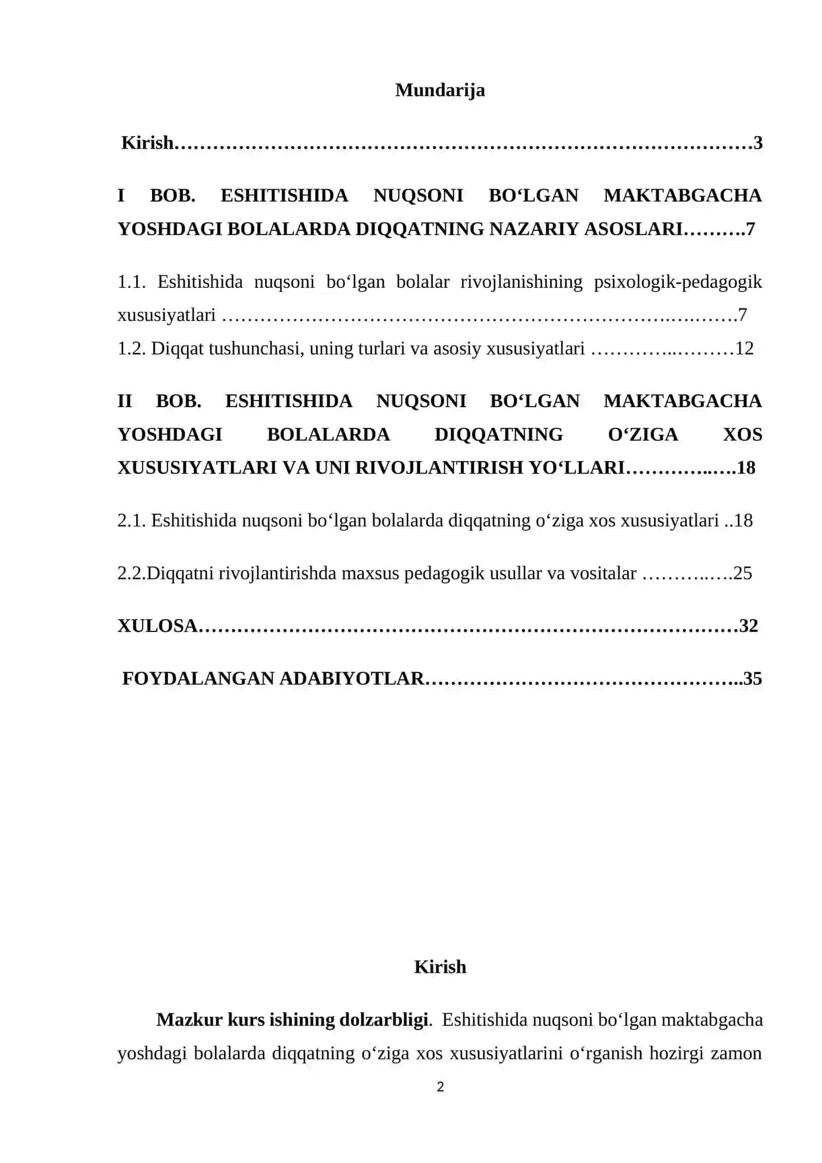 Eshitishida nuqsoni bo‘lgan maktabgacha yoshdagi bolalarda diqqatning o‘ziga xos xususiyatlari 2