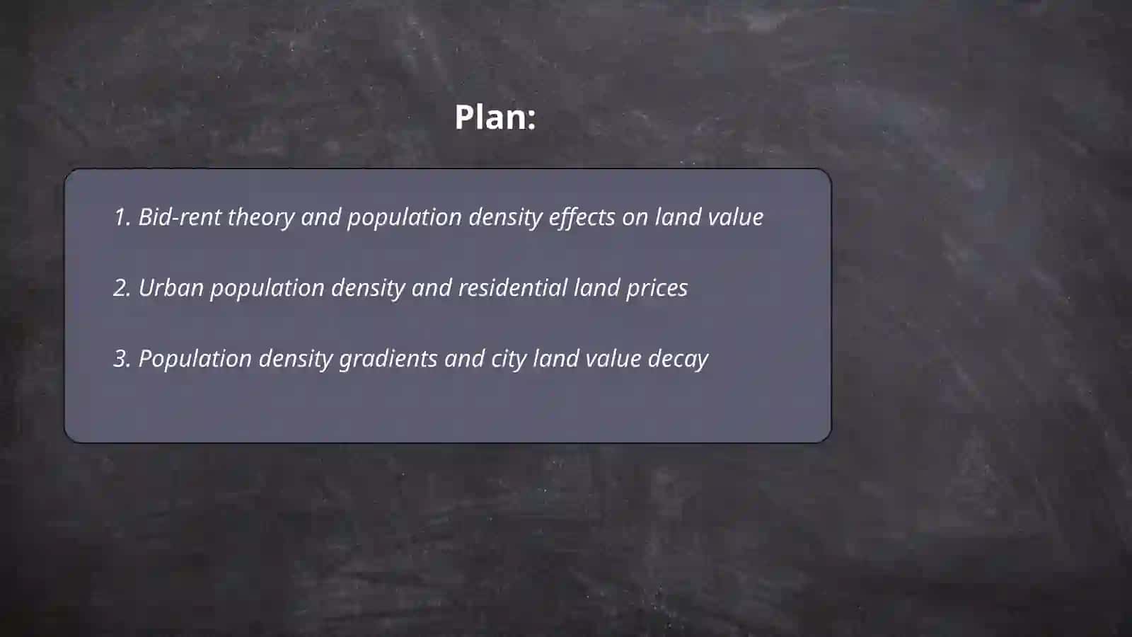 Population Density and Land Value Relationship 2