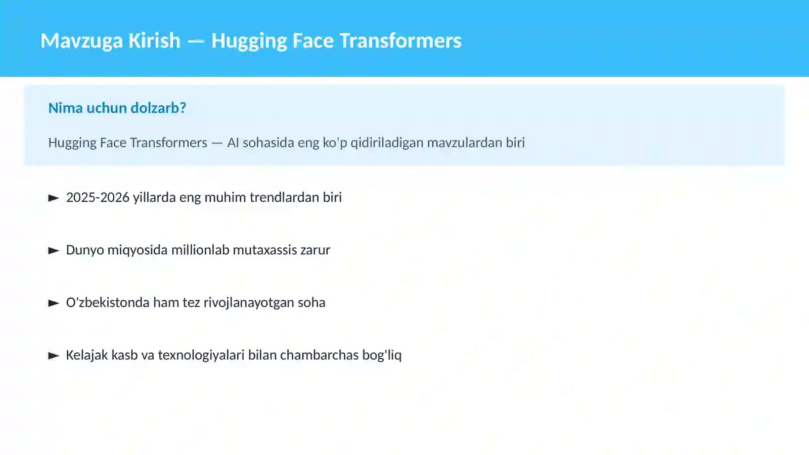 Hugging Face Transformers 2