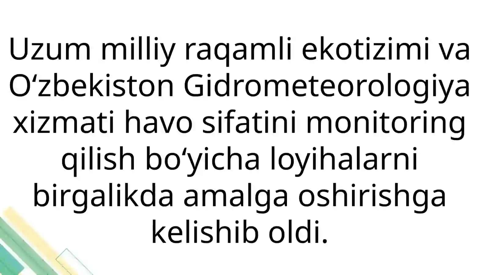 O'zbekiston Respublikasida Uzum ekotizimi va uning faoliyat turlari. 2