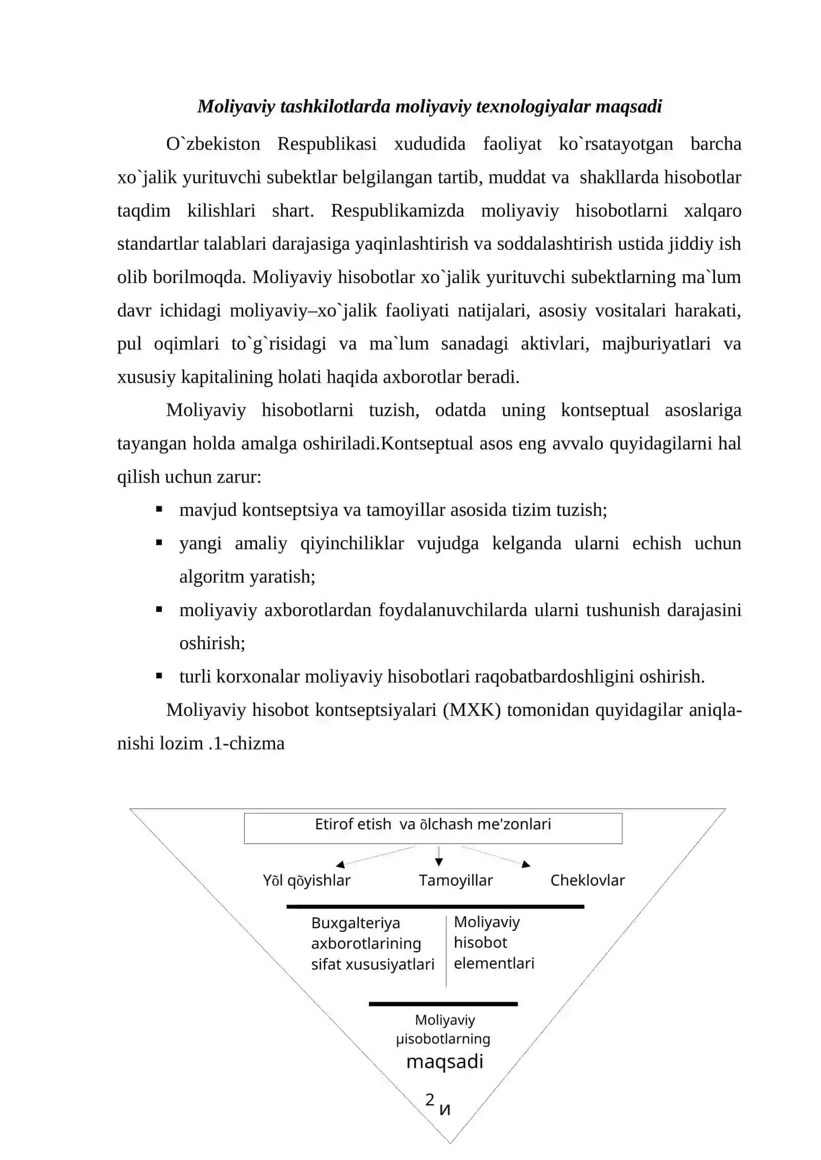 Moliyaviy tashkilotlarda moliyaviy texnologiyalar xususiyatlari 2