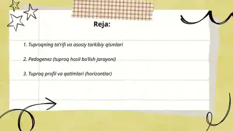 Tuproq va uning tabiiy xususiyatlari 2