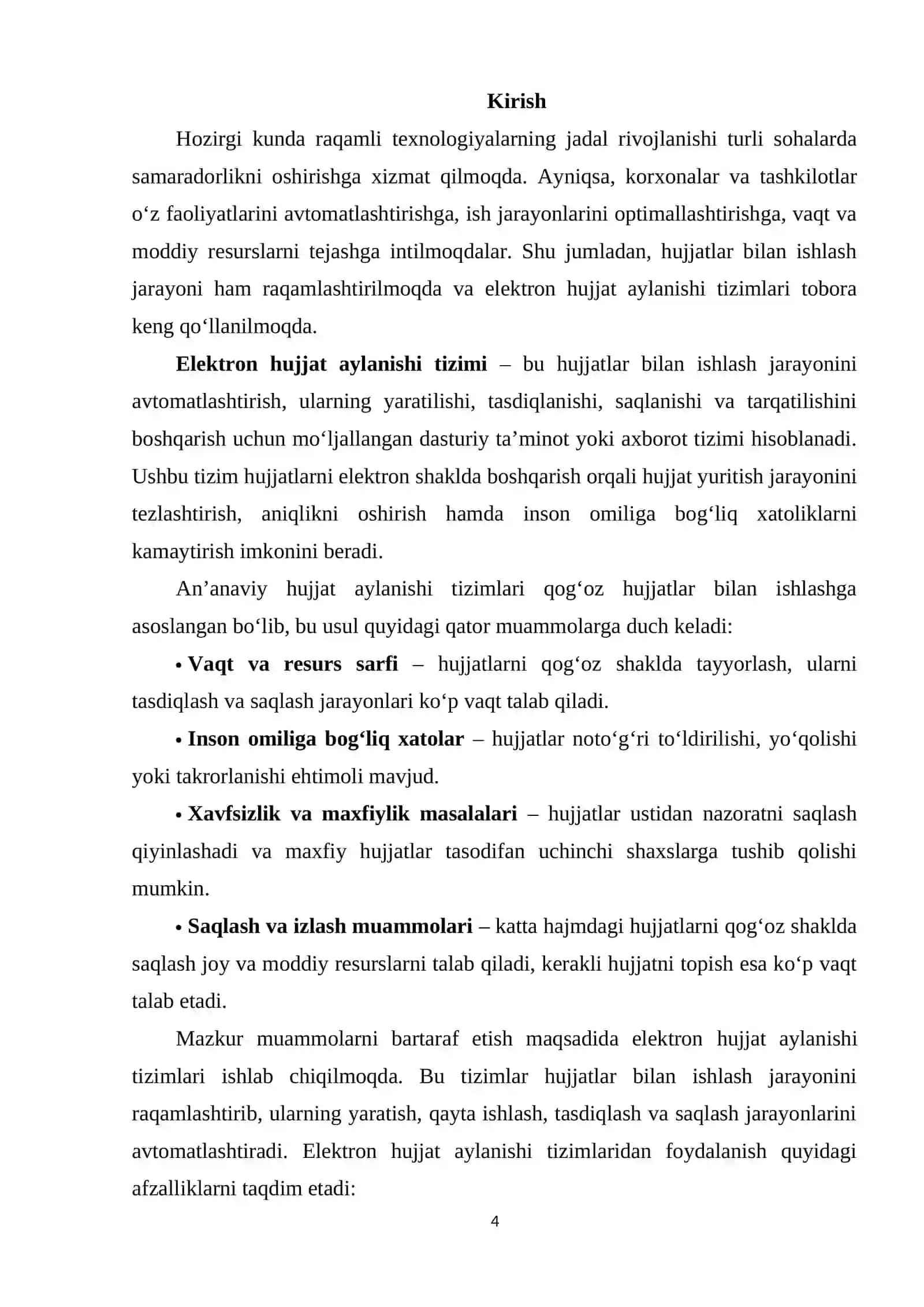 Ofisda elektron hujjat aylanish tizimi 2