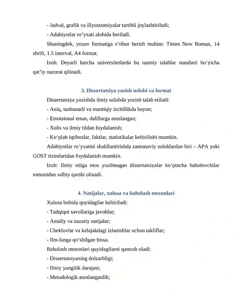 MAGISTRLIK DISSERTATSIYASI ILMIY TADQIQOT TURI SIFATIDA 2