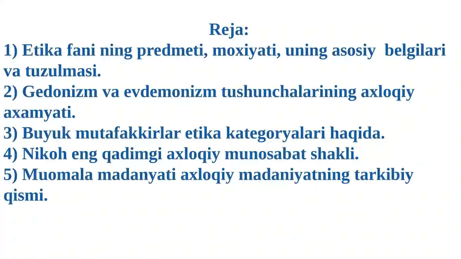 AXLOQFALSAFASI (ETIKA) 2