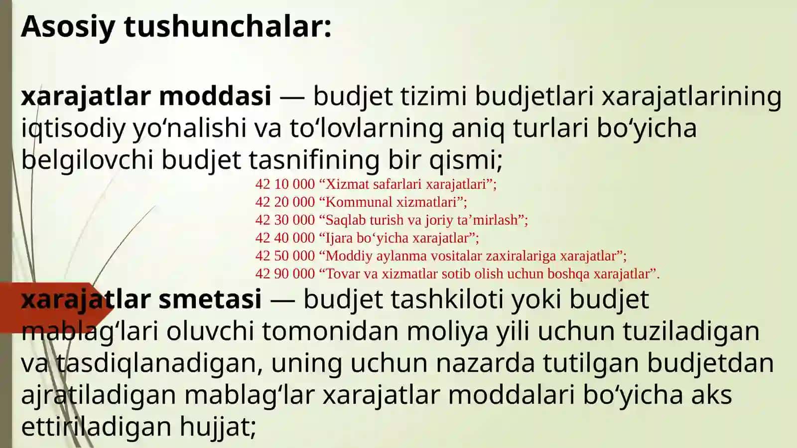 O‘zbekiston Respublikasi Budjet Kodeksi 2