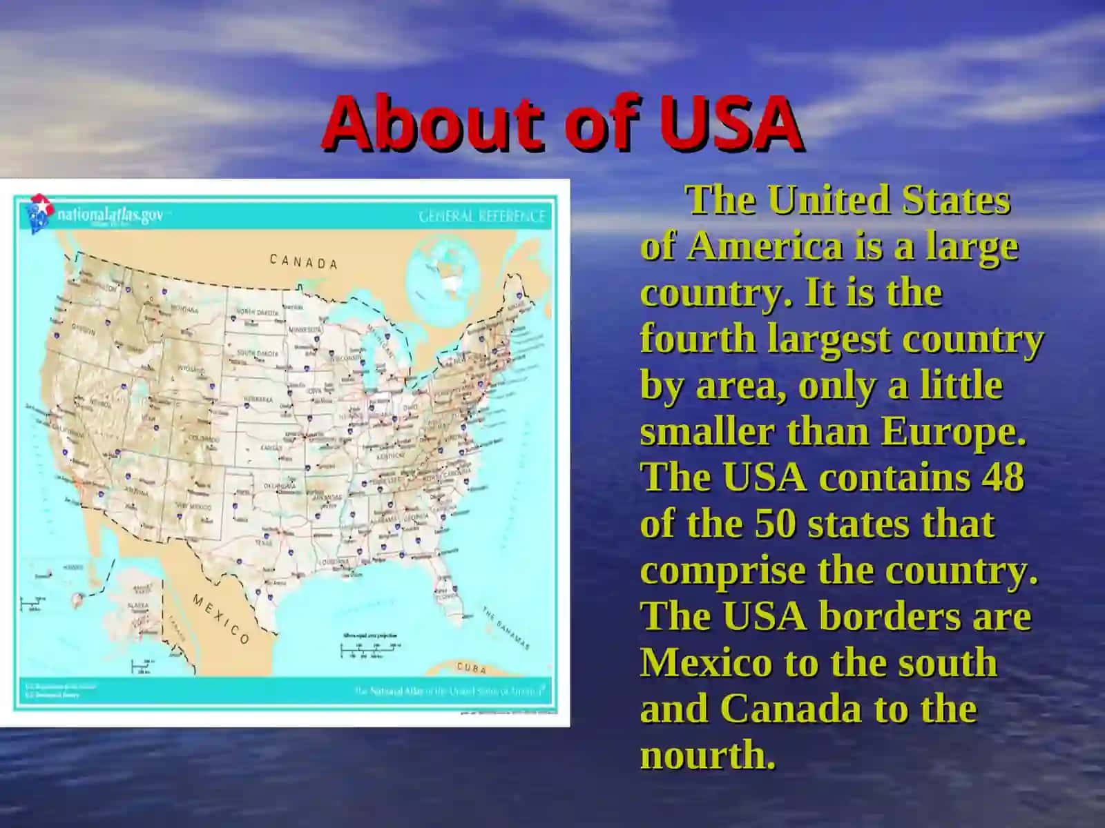 The United States of America 2