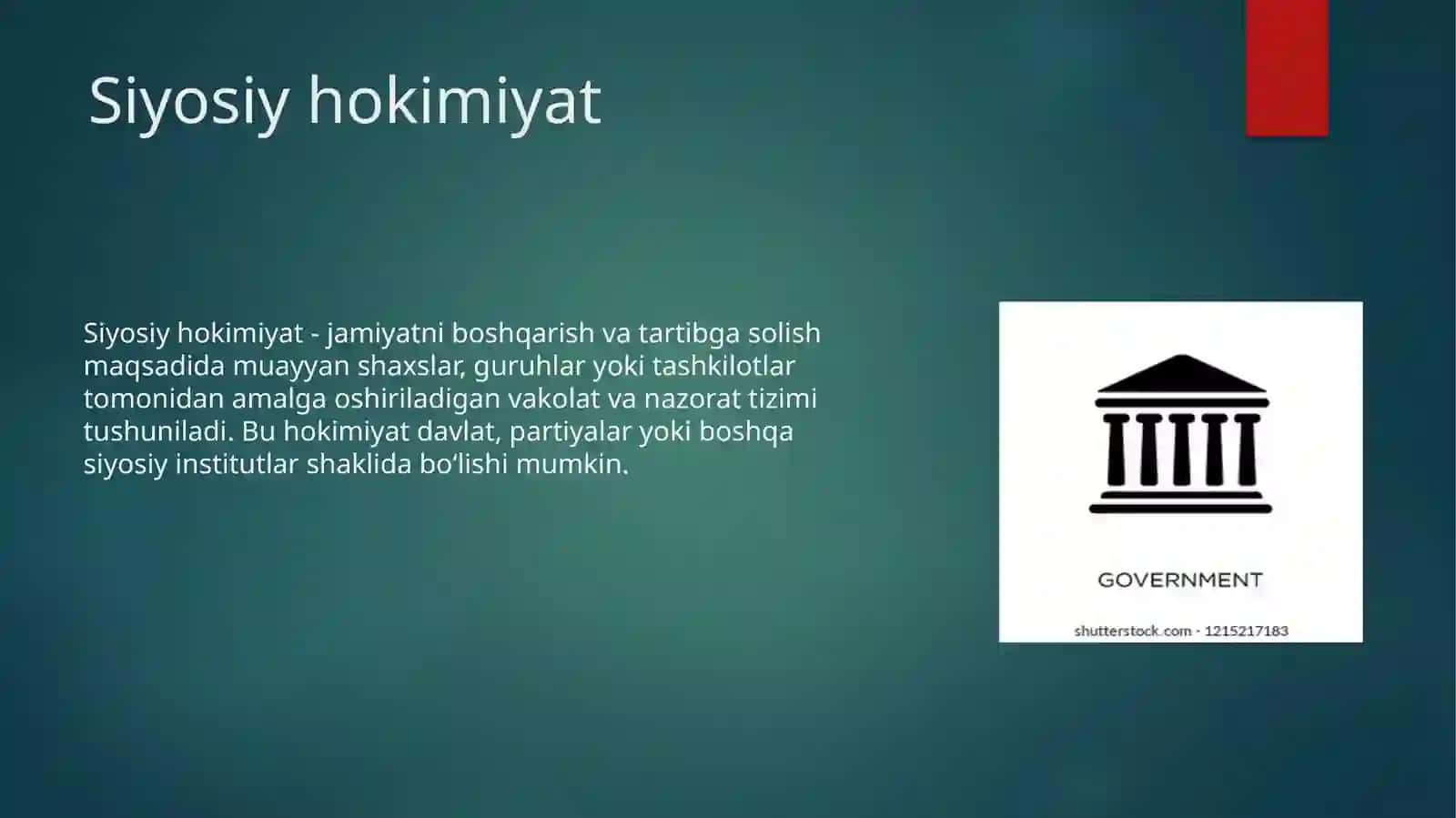 Siyosiy hokimiyat tipologiyasiga turli xil yondashuvlar 2