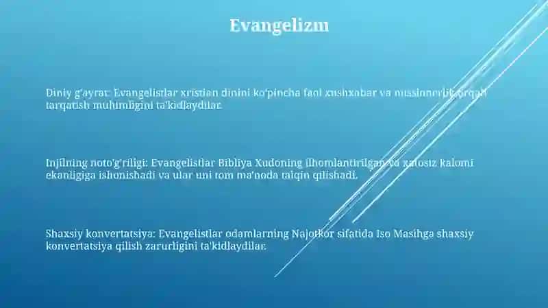 Xristianlikdagi Oqimlar 2