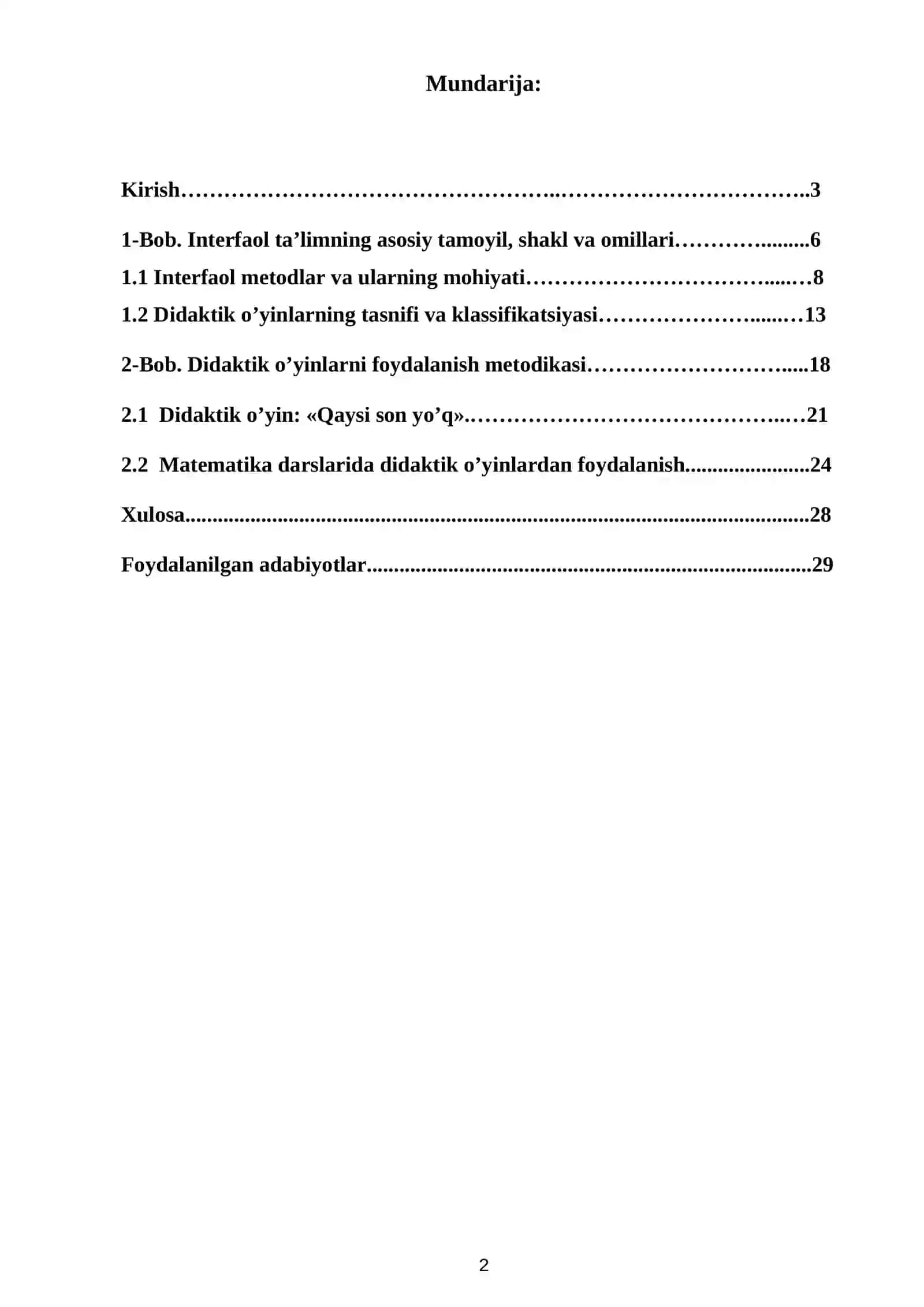 4-sinf Matematika darslarida interfaol usullardan foydalanish 2