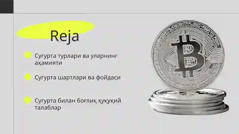 Сугурта турлари ва уларнинг аҳамияти 2