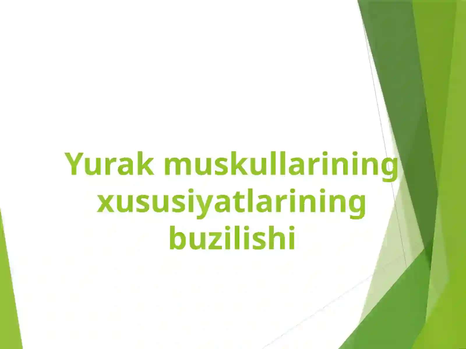 Hayvonlar Patofiziologiyasi fanidan Mustaqil Ta’limi 2