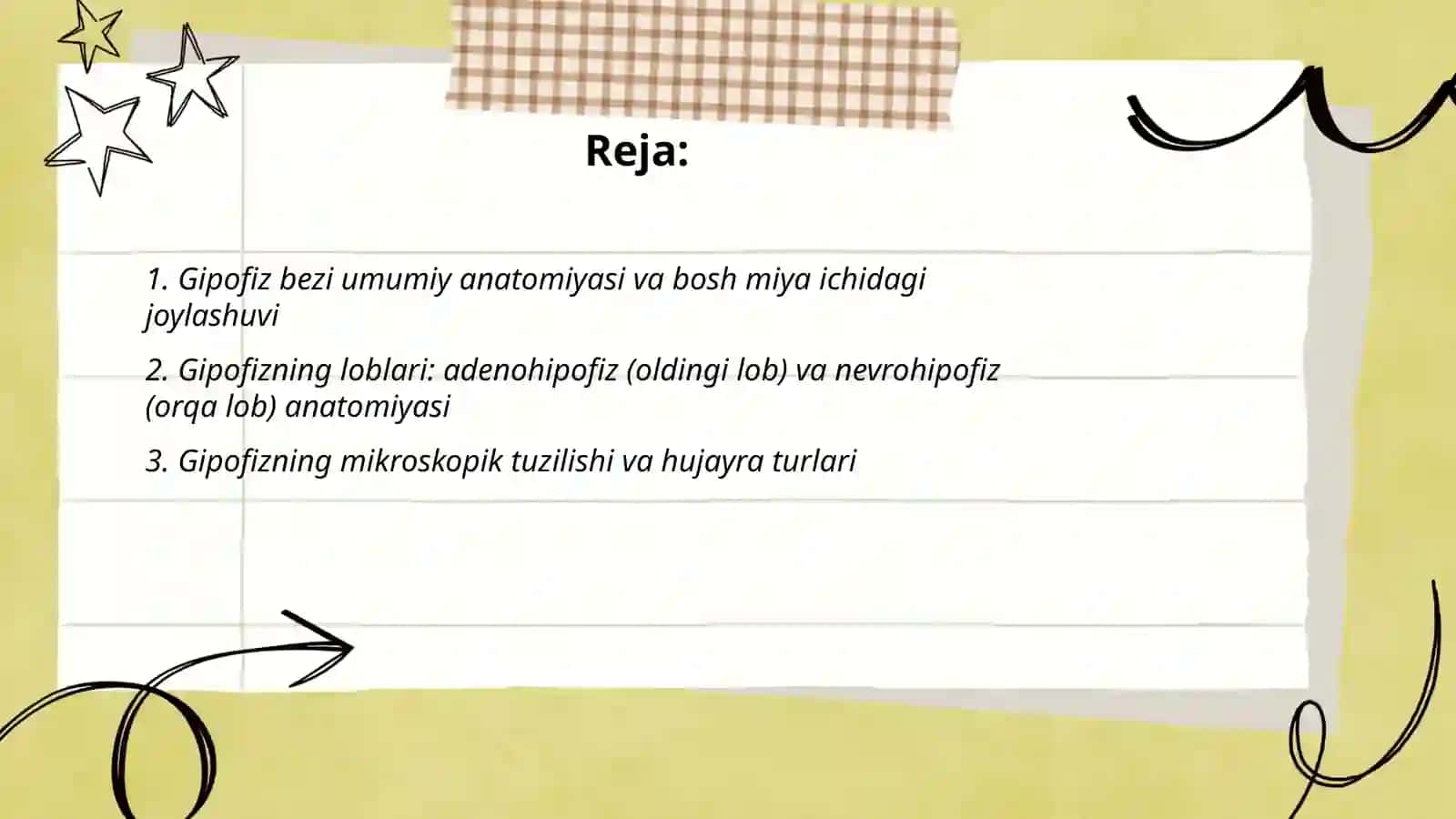 Gipofiz bezi, anatomiyasi, fiziologiyasi, profilaktikasi, klinikasi 2
