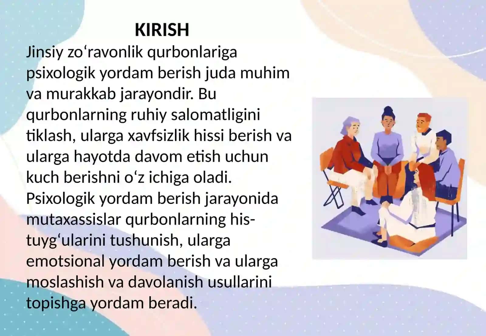 Jinsiy zoʻravonlik qurbonlariga psixologik yordam 2