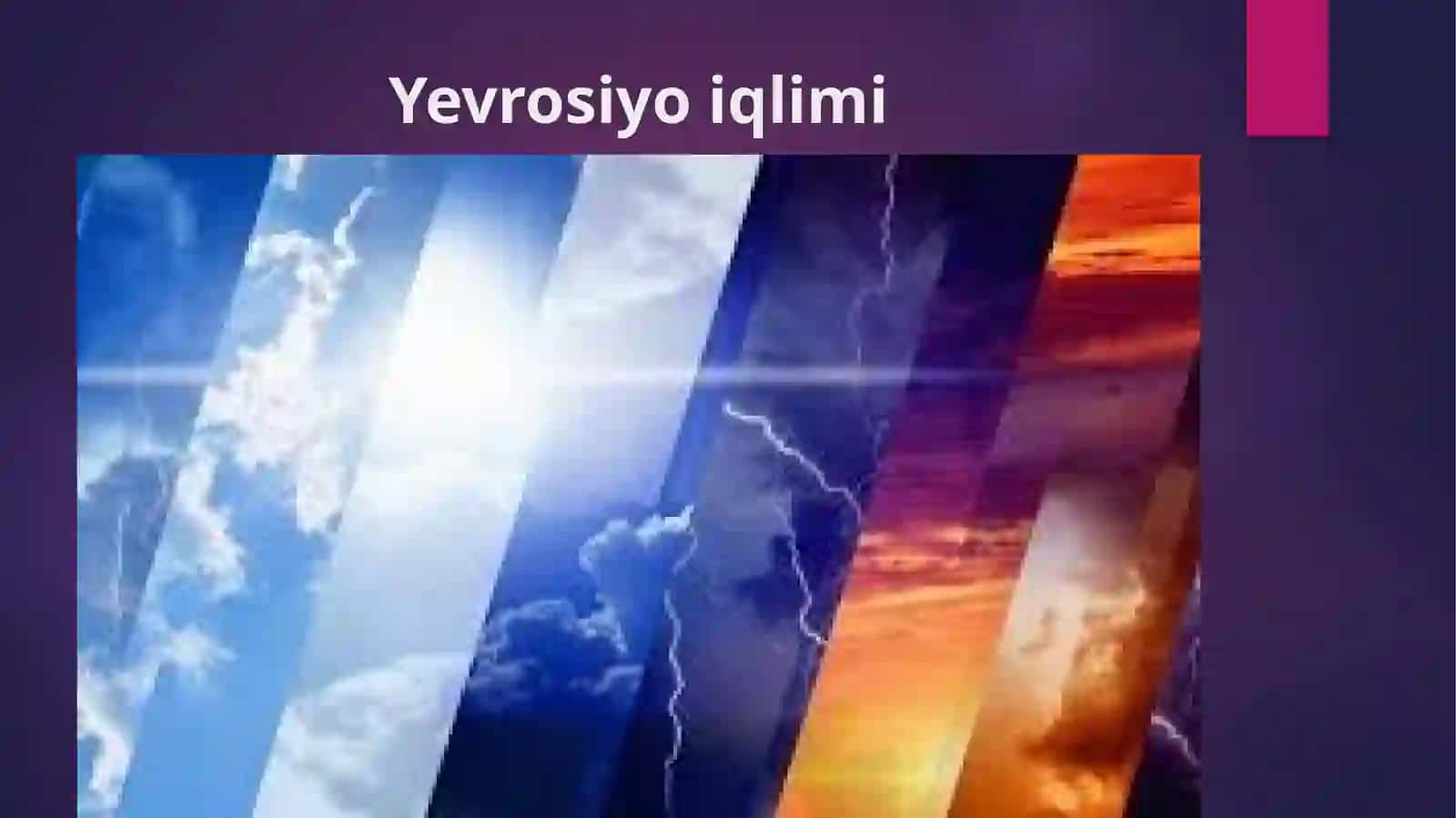 Yevrosiyo iqlimi 2