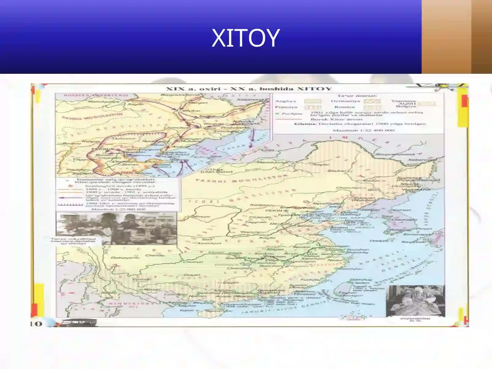 XX asr boshlarida Xitoyning ijtimoiy-iqtisodiy va siyosiy ahvoli 2