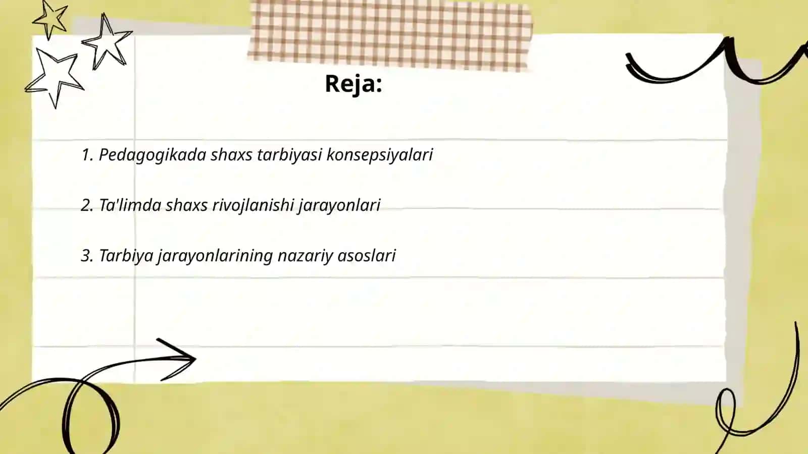 Pedagogika shaxs tarbiyasi va rivojlanish toʻgʻrisidagi fan, ilmiy - pedogogik tadqiqotlar metodologiyasi va metodlari 2
